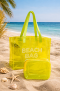 Bolsa de Playa semi-transparente Lemon