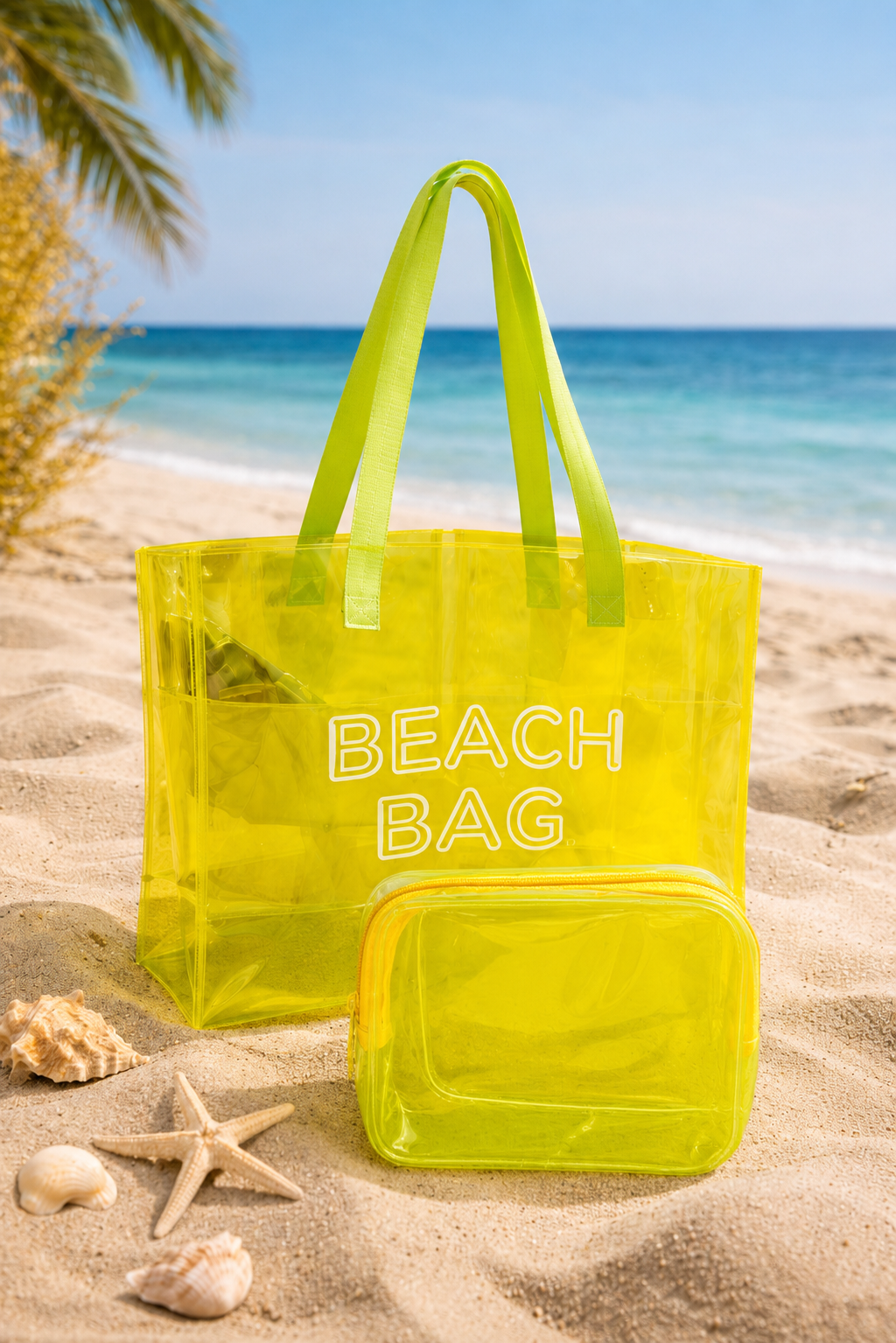Bolsa de Playa semi-transparente Lemon