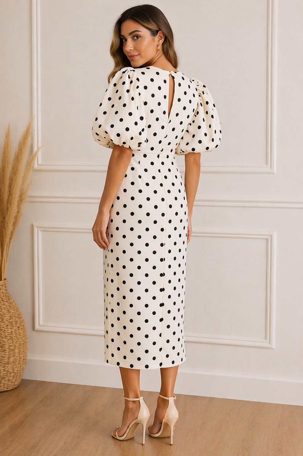 Vestido Lunares