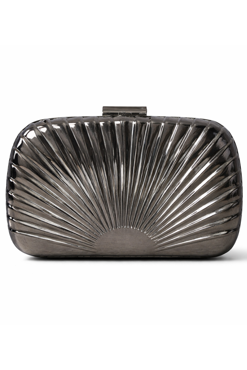 Clutch Fiesta Plomo