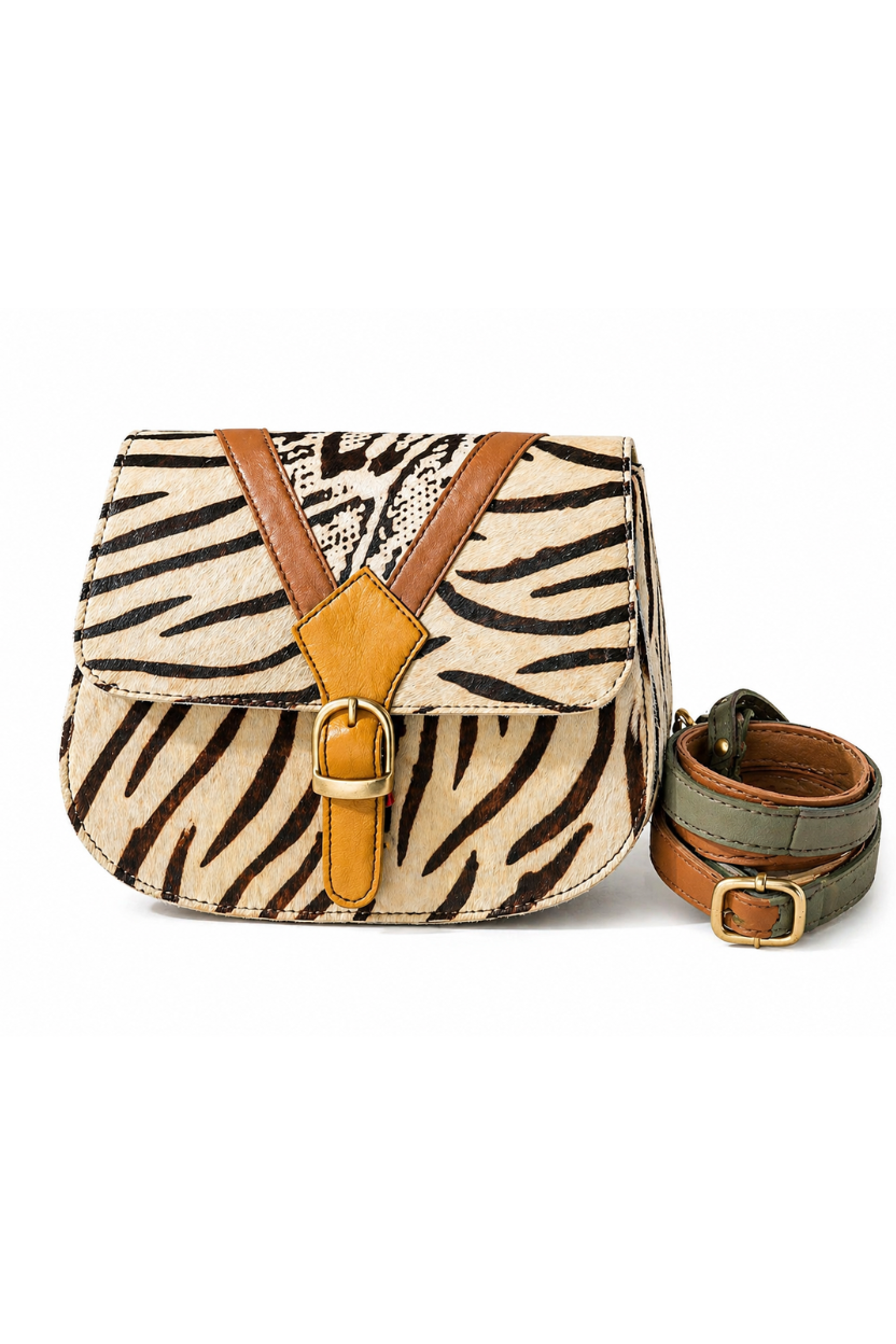 Bolso Piel Zebra