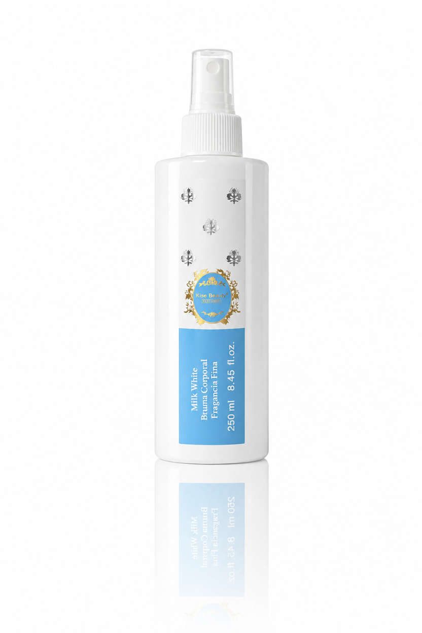 Bruma Corporal Milk White ✨ – Aroma Limpio, Fresco y Delicado (Body Mist 250 ml)
