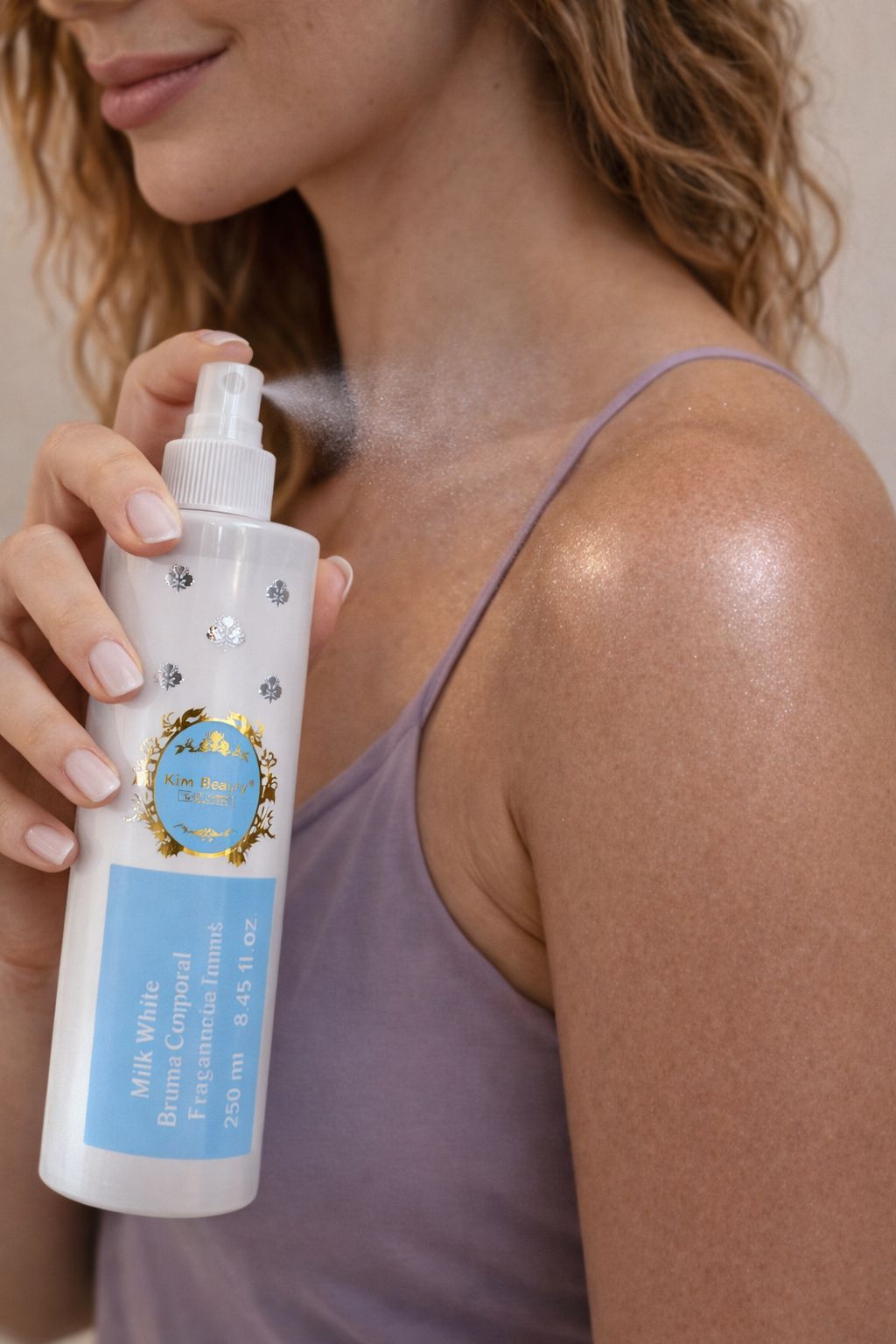 Bruma Corporal Milk White ✨ – Aroma Limpio, Fresco y Delicado (Body Mist 250 ml)