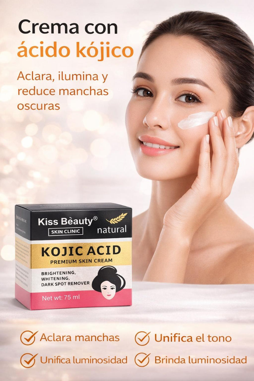Crema Facial Premium con Ácido Kójico