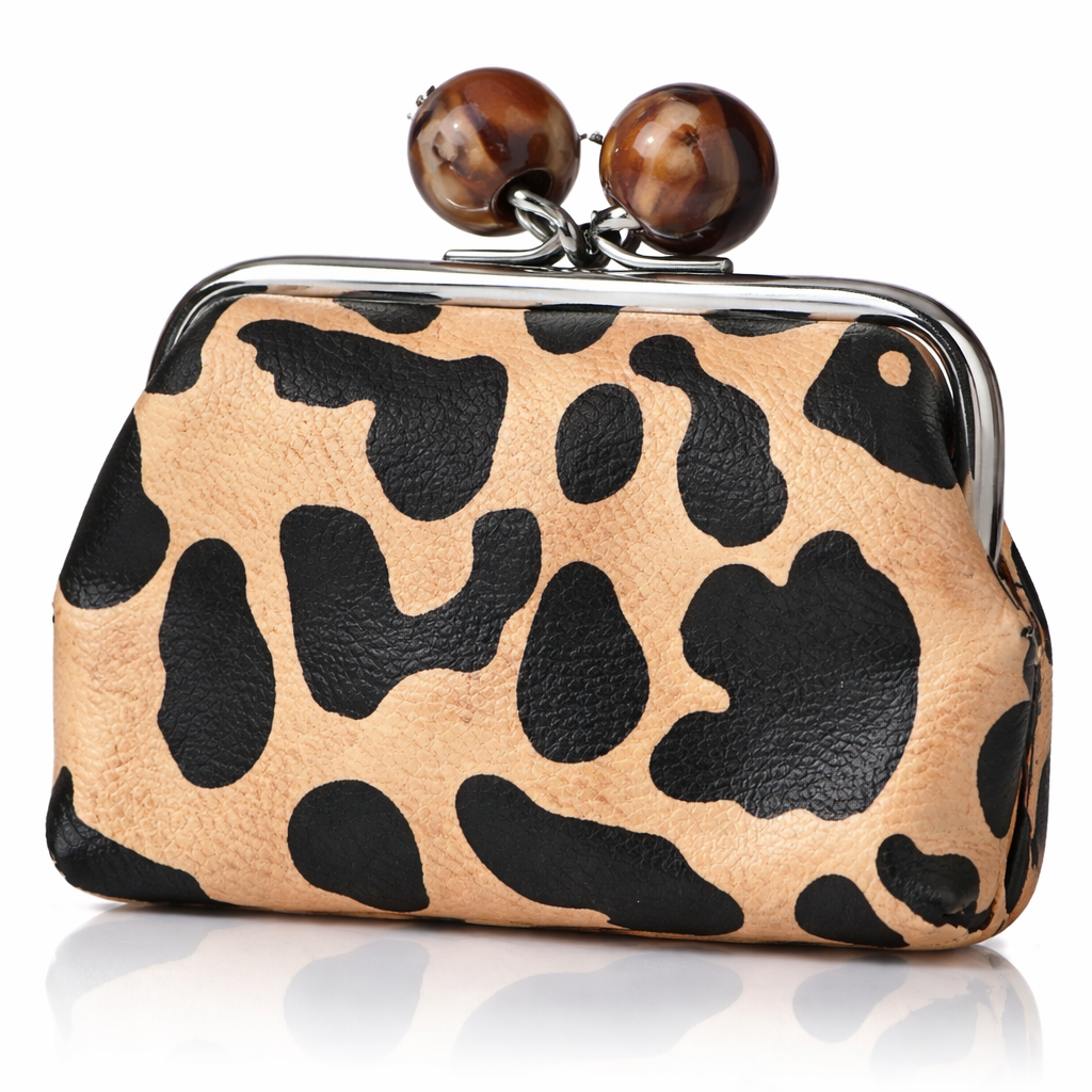 Monederos Animal Print de Piel