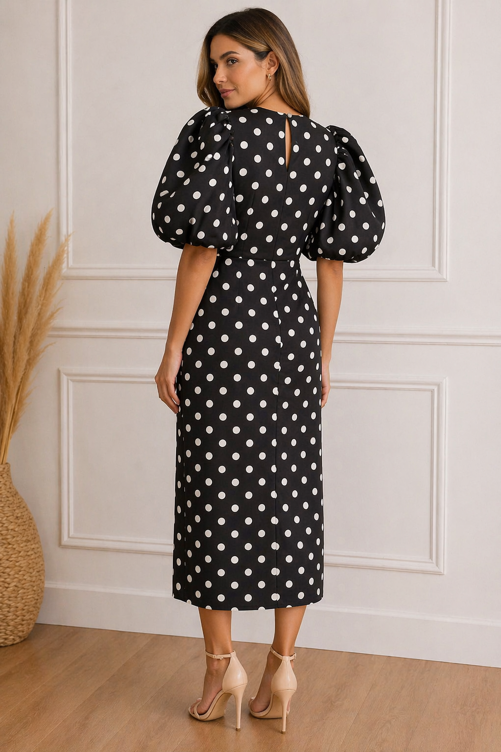 Vestido Lunares