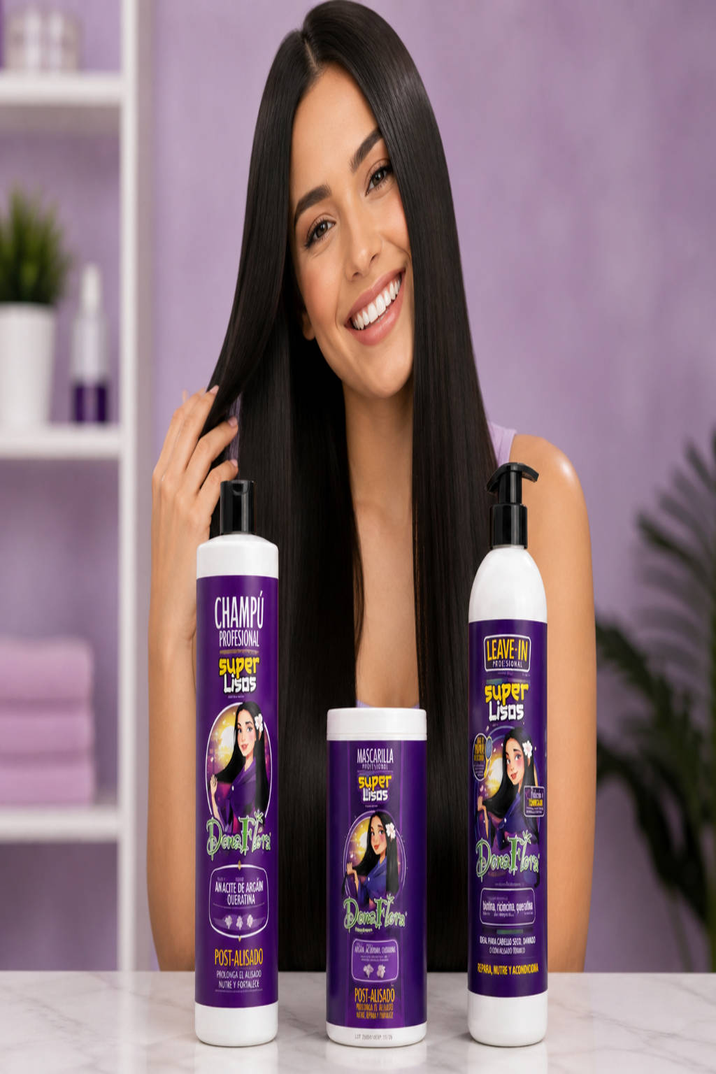 Kit Profesional para Cabello Liso