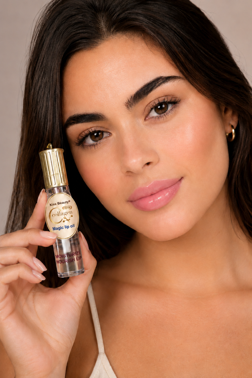 Sérum Labial Hidratante con Colágeno y Espejo Integrado