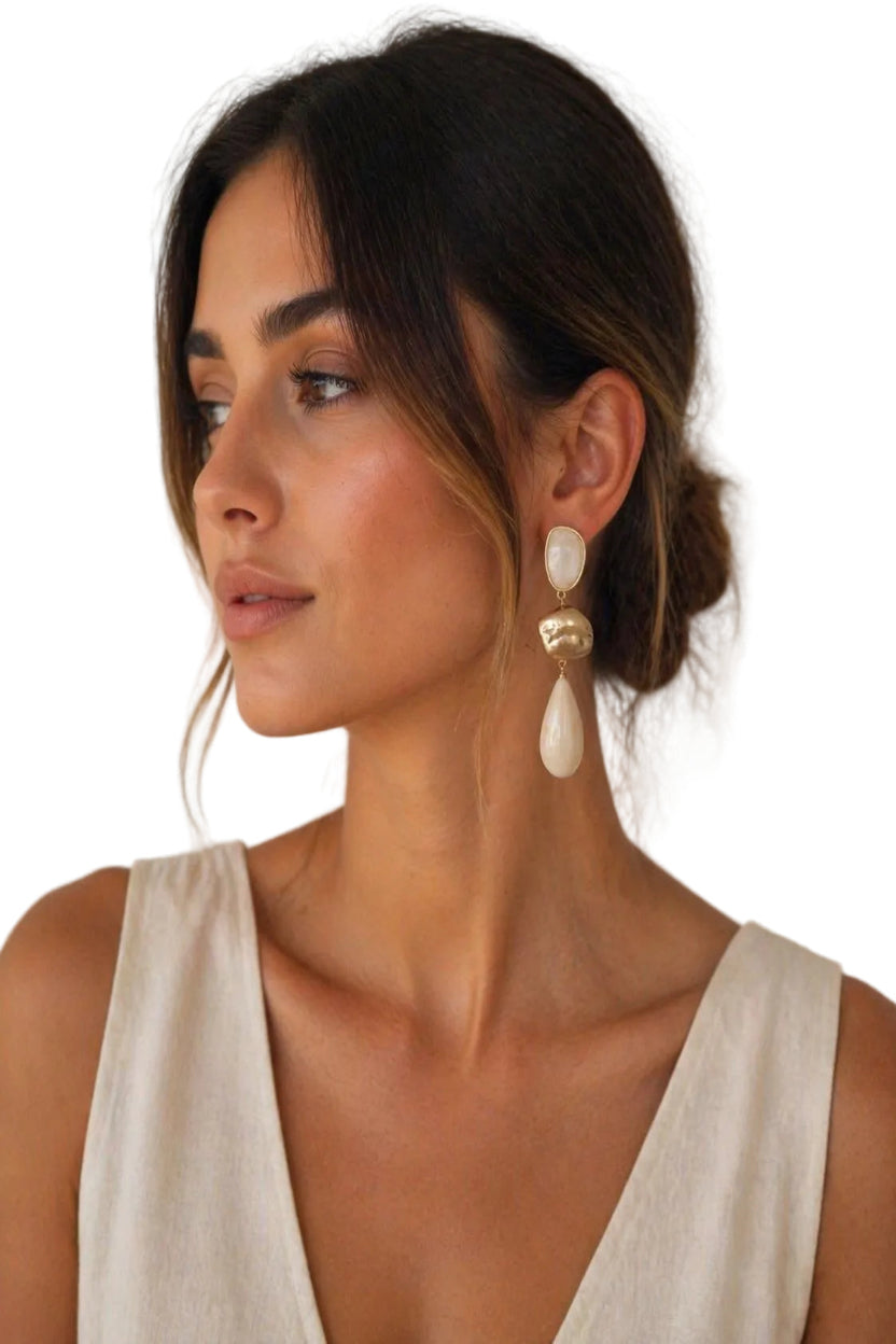Pendientes Dorados Aura
