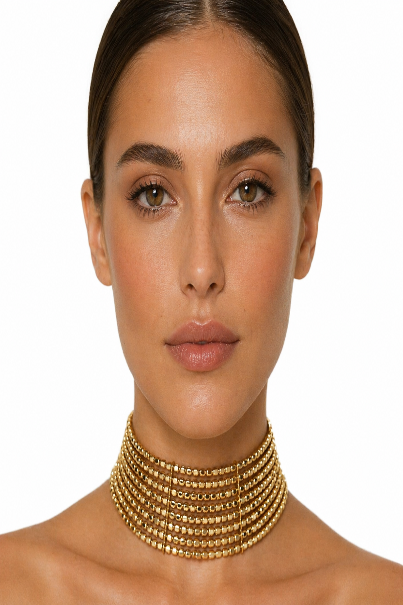 Chocker dorado