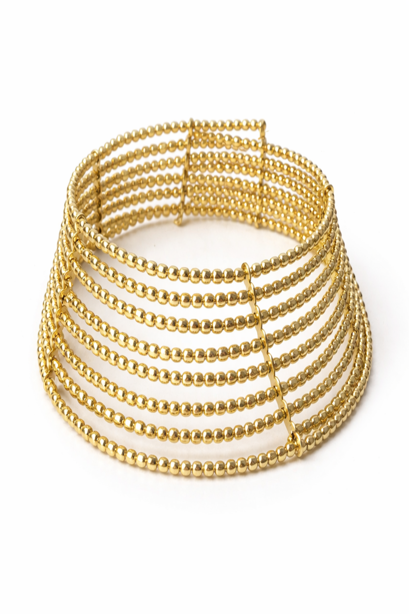 Chocker dorado