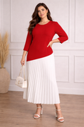 Vestido Vaporoso Bicolor